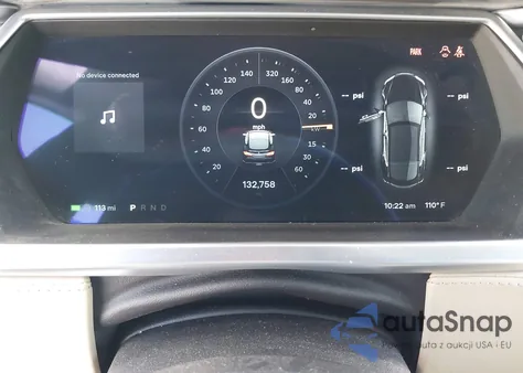 2014 Tesla Model S P85 z USA, uszkodzony, nr VIN 5YJSA1H19EFP36954